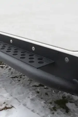 Place Order Fishbone Offroad 97-06 Jeep Wrangler TJ Steel Rock Slider - Black Textured Powdercoat