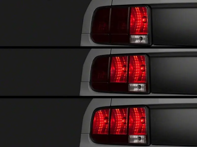 Raxiom 05-09 Ford Mustang Sequential Tail Light Kit (Plug-and-Play) Exclusive