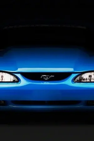 Raxiom 94-98 Mustang Axial Series Cobra Style Headlights- Black Housing (Clear Lens) Latest
