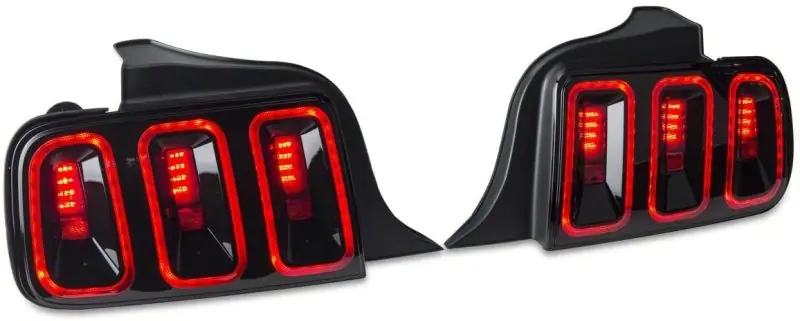 Raxiom 05-09 Ford Mustang Gen5 Tail Lights- Black Housing (Smoked Lens) Trending