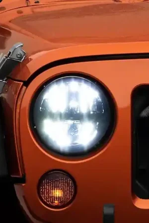 Don’t Miss Out Raxiom 97-18 Jeep Wrangler TJ/JK Axial Series LED Headlights- Black Housing (Clear Lens)