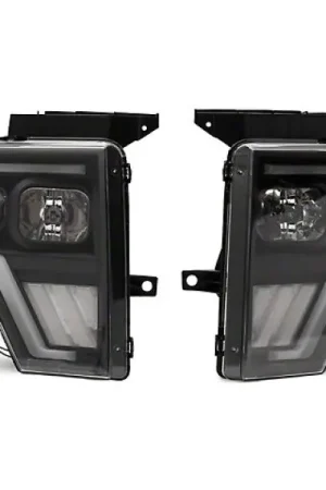 Raxiom 09-14 Ford F-150 G4 Projector Headlights- Black Housing (Clear Lens) Don’t Miss Out
