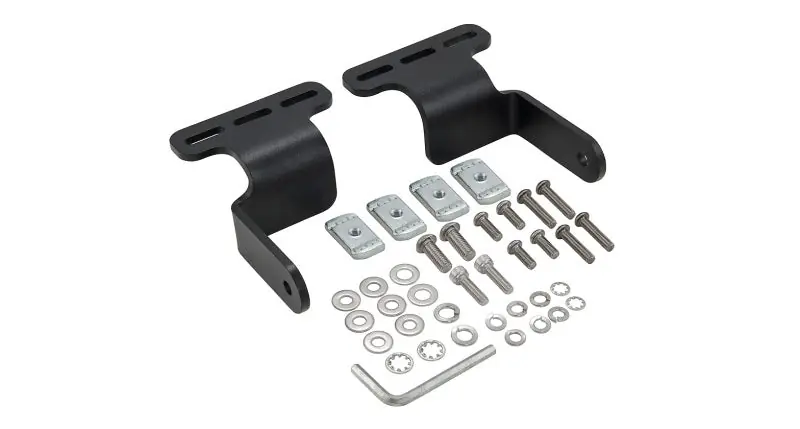 Top Pick Rhino-Rack Vortex & Heavy Duty LED Light Brackets - 2 Pack