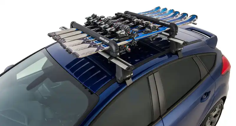 Rhino-Rack Universal Ski/Snowboard Carrier - Fits 6 Pairs of Skis or 4 Snowboards - Black New Release