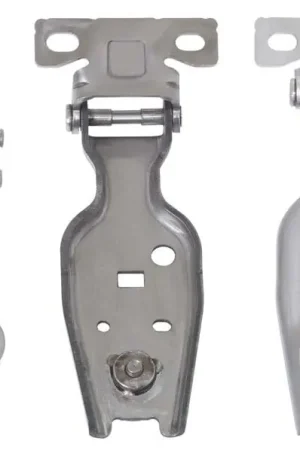 Trusted Brand Kentrol 07-18 Jeep Wrangler JK Liftgate Hinge Pair Bare Grey