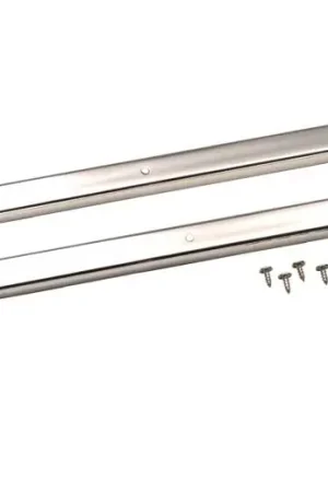 Shop Now Kentrol 55-83 Jeep CJ5 Entry Guards Pair - Polished Silver