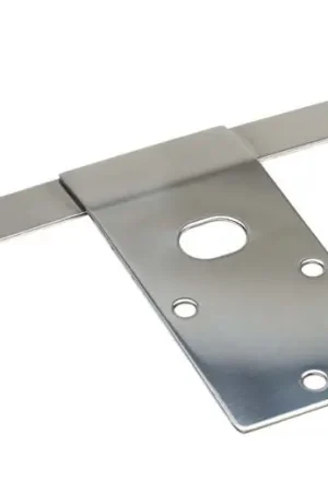 Original Kentrol 76-86 Jeep CJ License Plate Bracket - Polished Silver