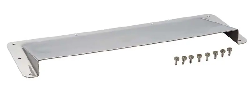 Next Day Delivery Kentrol 78-95 Jeep CJ/Wrangler YJ Hood Vent Air Scoop - Polished Silver