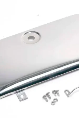 Kentrol 72-86 Jeep CJ Glove Box Door Use with OE Key Lock - Polished Silver Place Order