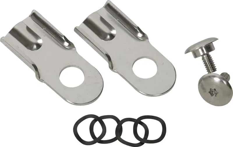 Kentrol 76-86 Jeep CJ8/CJ8 Tailgate Latch Pair CJ7/CJ8 - Polished Silver Trusted Brand
