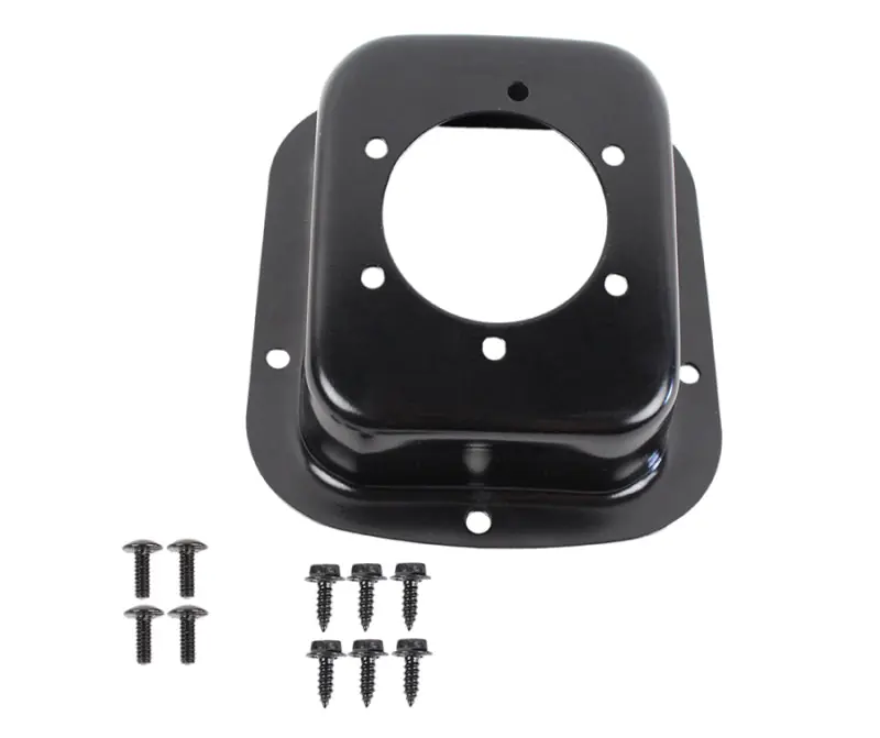 Mega Sale Kentrol 78-95 Jeep CJ/Wrangler YJ Gas Filler Neck - Powdercoat Black