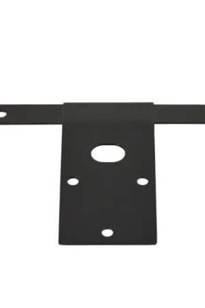 Free Returns Kentrol 76-86 Jeep CJ License Plate Bracket - Powdercoat Black