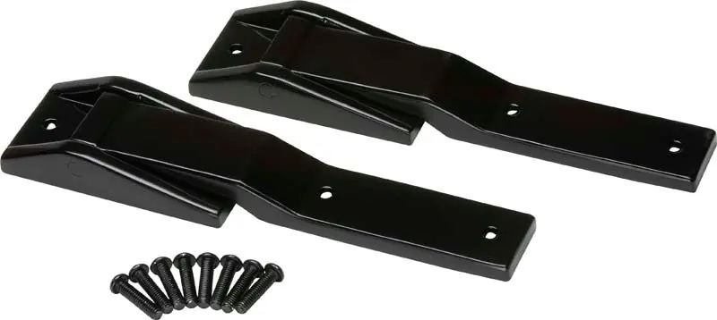 Trusted Brand Kentrol 97-06 Jeep Wrangler TJ Tailgate Hinge Pair - Powdercoat Black