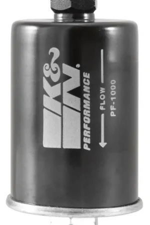 Worldwide Shipping K&N Cellulose Media Fuel Filter 2.125in OD x 4.281in L