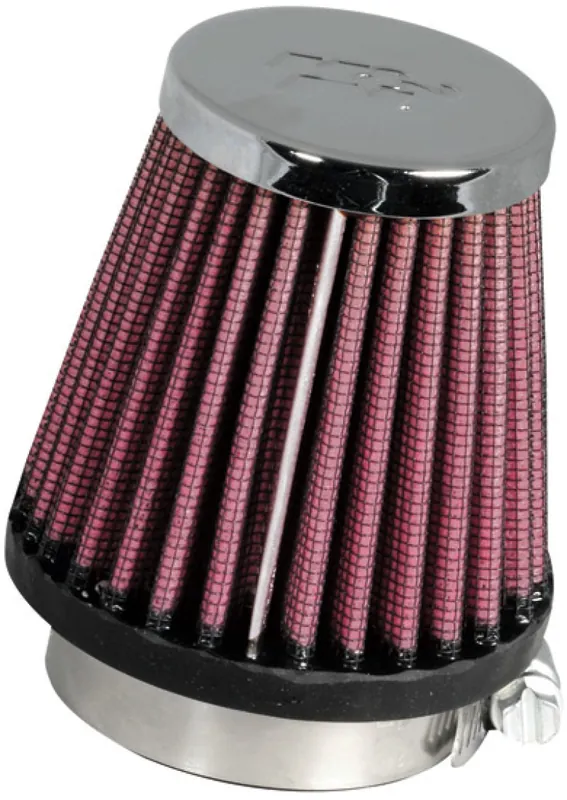 Low Price K&N Universal Chrome Filter 1 15/16 inch FLG / 3 inch Base / 2 inch Top / 3 inch Height