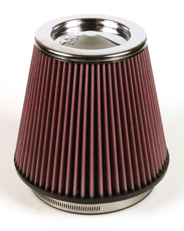 K&N Round Tapered Universal Air Filter 6in Flange ID x 7.5in Base OD x 5in Top OD x 6.5in Height Get Yours