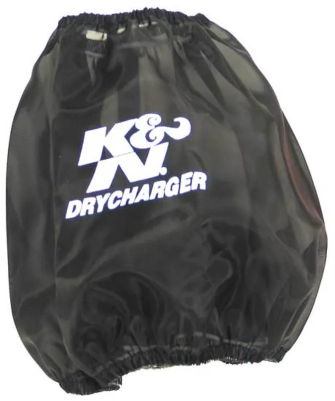 K&N Round Tapered Air Filter Wrap Black 7.5in Base ID / 4.5in Top ID / 6in Height Warranty Included