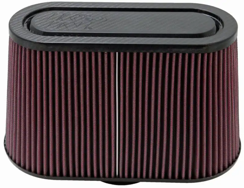 K&N Universal Filter with Carbon Fiber Top & Base-12in Base O/S Length x 6in Base O/S Width x 7in H Factory Price