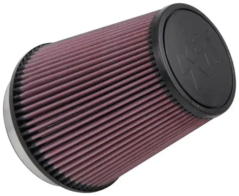 Money Back Guarantee K&N Filter Universal Rubber Filter 5 inch Flange 6 1/2 inch Base 4 3/8 inch Top 7 inch Height