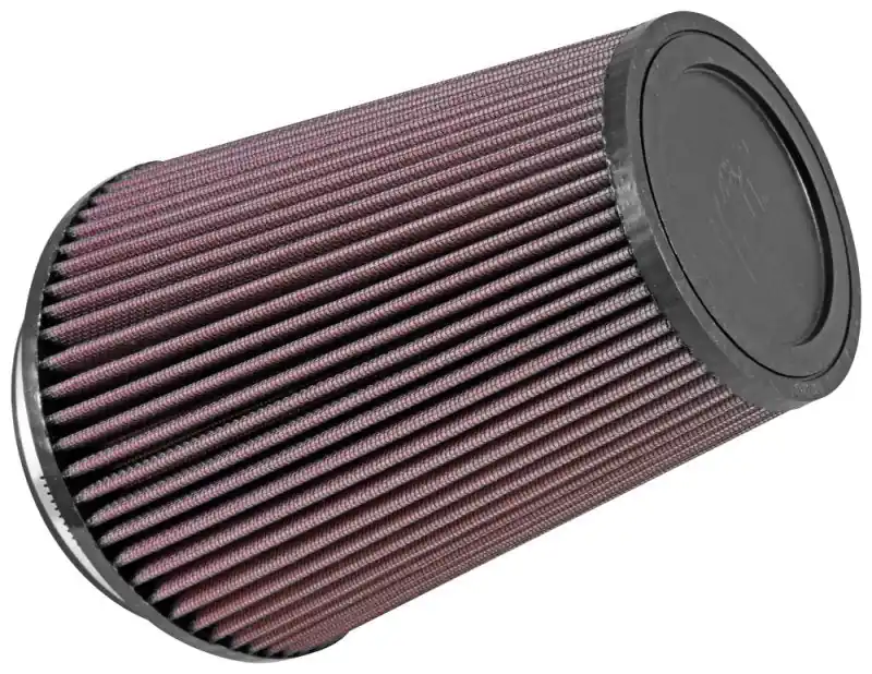 Bargain K&N Filter Universal Clamp-On Air Filter 5in Flange / 6-1/2in Base / 4-3/8in Top / 8in Height