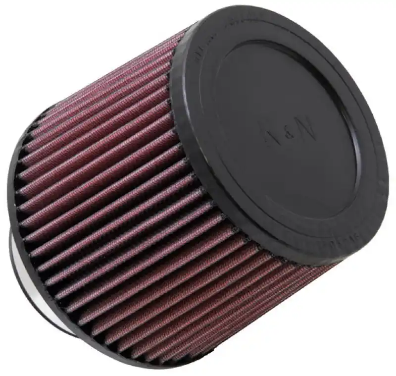 Fan Favorite K&N Filter Universal Rubber Filter 3in Flange ID 6in Base OD 5.125in Top OD 5in Height