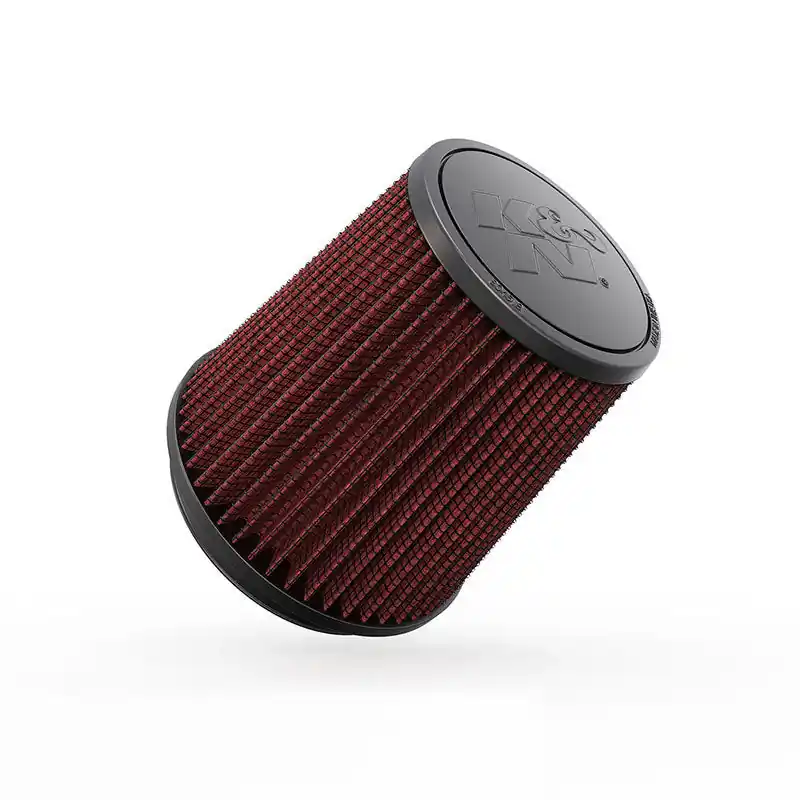 K&N Filter Universal Rubber Filter Round Tapered 4.5in Flange 5.875in Base 4.5 inch Top 6in Height Authentic