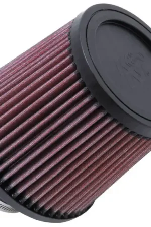 Authentic K&N Filter Universal Rubber Filter-Rd Tapered 3in Flange ID x 6in Base OD x 5in Top OD x 5.563in H