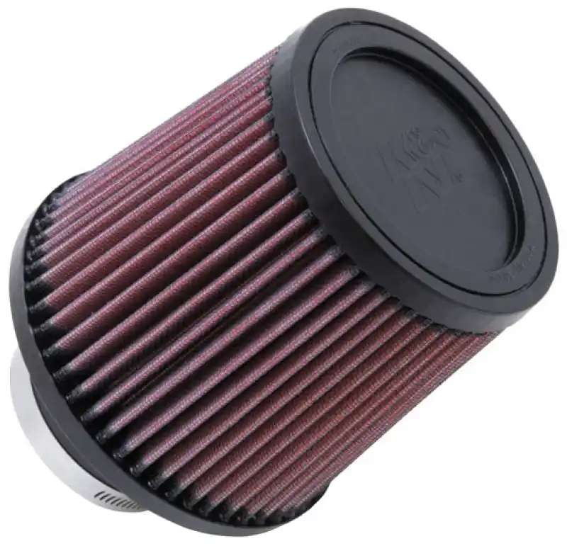 Authentic K&N Filter Universal Rubber Filter-Rd Tapered 3in Flange ID x 6in Base OD x 5in Top OD x 5.563in H