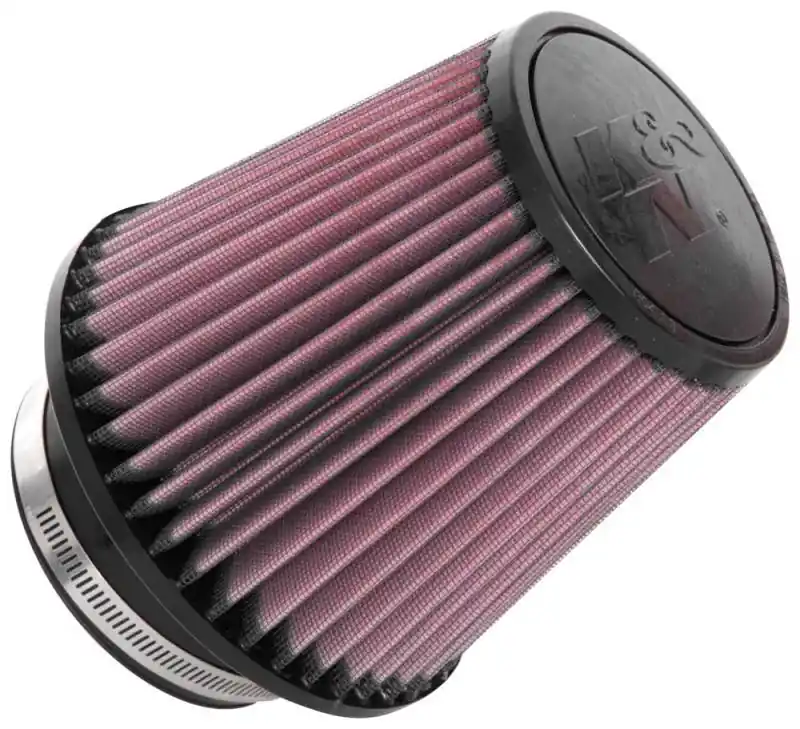 Exclusive K&N Universal Clamp-On Air Filter 4in FLG / 6-1/2in B / 4-1/2in T / 6in H