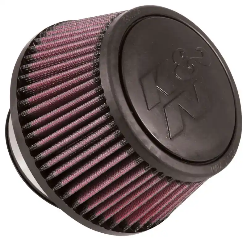 K&N Universal Round Clamp-On Air Filter 3in Flange ID x 6in Base OD x 4.625in Top OD x 3in Height In Demand