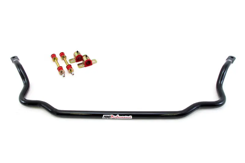 UMI Performance 64-72 GM A-Body 1-1/4in Solid Front Sway Bar - Black Bargain