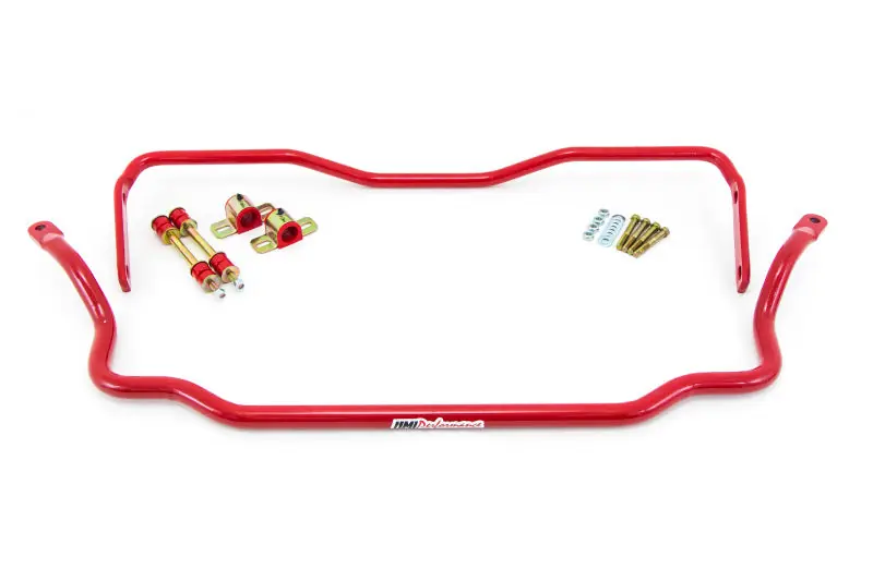 UMI Performance 64-72 GM A-Body Solid Front and Rear Sway Bar Kit Latest
