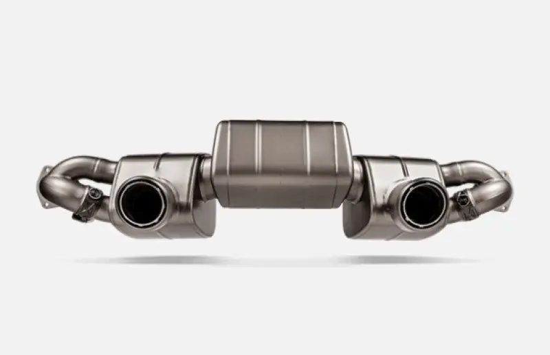 Warranty Included Akrapovic 2022+ Porsche 718 Cayman GT4 RS Slip-On Race Line (Titanium)