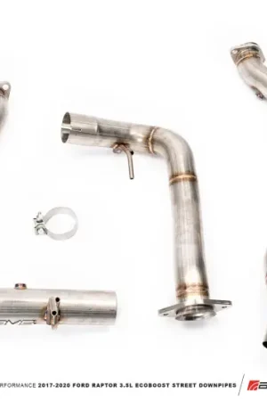 AMS Performance 17-20 Ford Raptor 3.5L Ecoboost Street Downpipes High Quality
