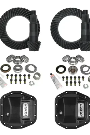Yukon Stage 2 Jeep JL/JT Re-Gear Kit w/Covers & D44 Front & Rear in a 5.13 Ratio Final Sale