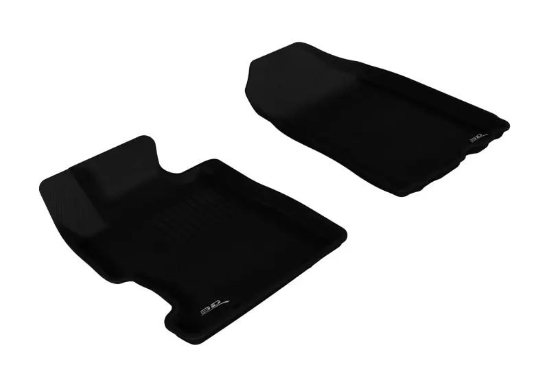 3D MAXpider 2006-2011 Honda Civic Kagu 1st Row Floormat - Black Certified