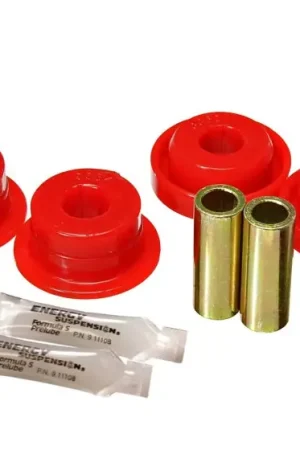 Energy Suspension 07-17 Jeep Wrangler JK Front Control Arm Bushing - Axle Only Position - Red Modern