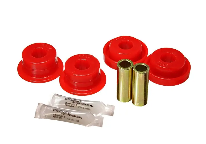 Energy Suspension 07-17 Jeep Wrangler JK Front Control Arm Bushing - Axle Only Position - Red Modern