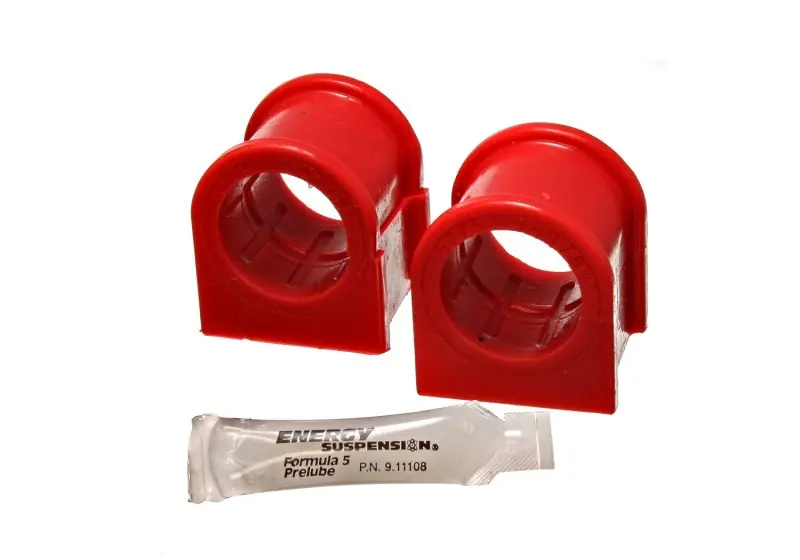 Super Sale Energy Suspension 05-07 Ford Mustang Red Front Sway Bar Bushing Set (Must Reuse All Metal Parts)