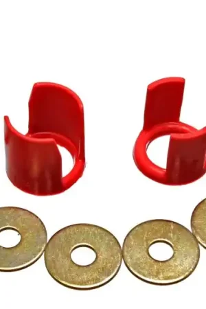 Energy Suspension 89-94 Nissan 240SX (S13) Red Rear Subframe Insert Set - a supplement to the subfra Trending