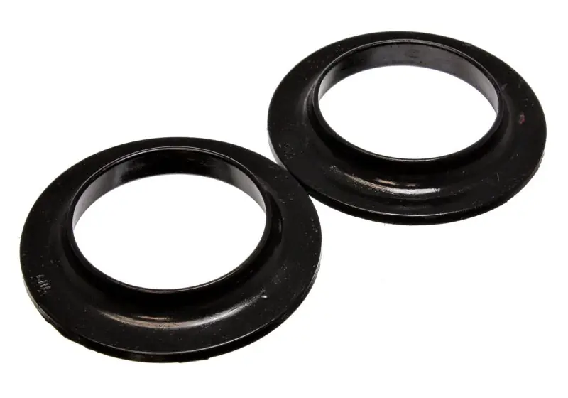 Shop Now Energy Suspension Universal 3-3/4in ID 5-13/16in OD 7/8in H Black Coil Spring Isolators (2 per set)