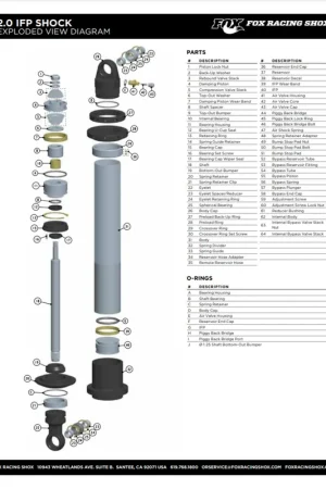 Fox Replacement Sleeve - .506in ID x .625in OD x 1.480in TLG (Steel/Clear Zinc) Free Shipping