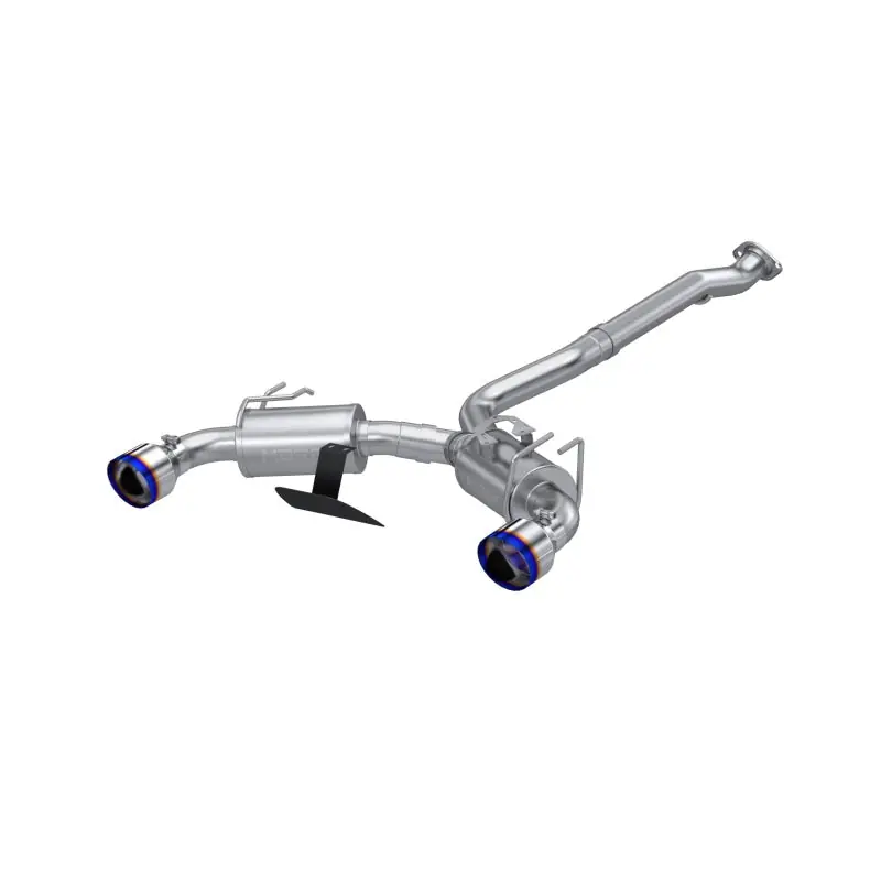 Buy Today MBRP 2023 Toyota Corolla GR 1.6L T304 Stainless Steel 3in Cat-Back Dual Split Rear w/ Burnt End Tips