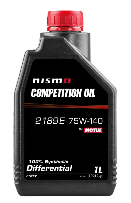 Limited Edition Motul Nismo Competition Differential Oil 2189E 75W140 1L
