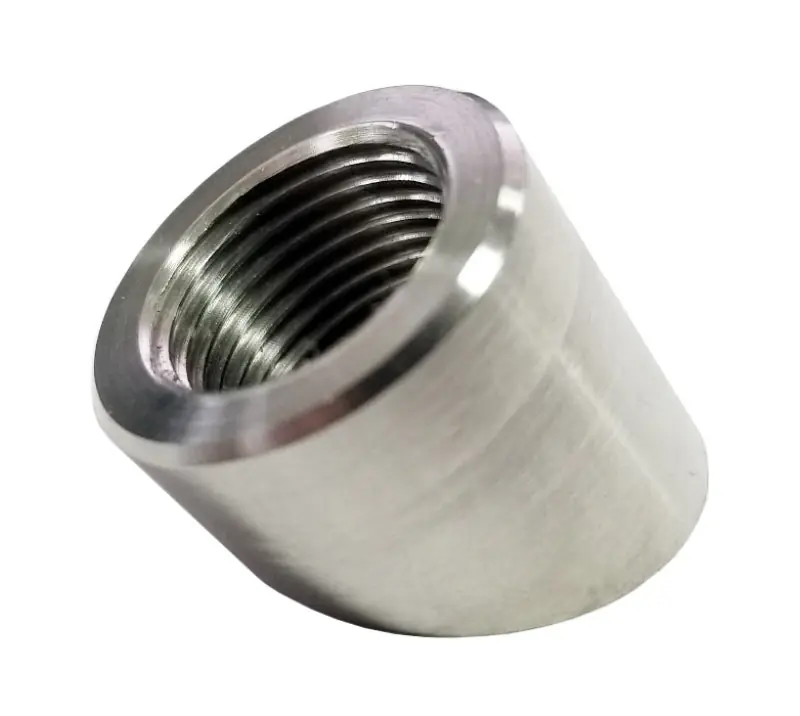 Wholesale Torque Solution O2 Sensor Bung 60 Degree Angled Stainless Steel