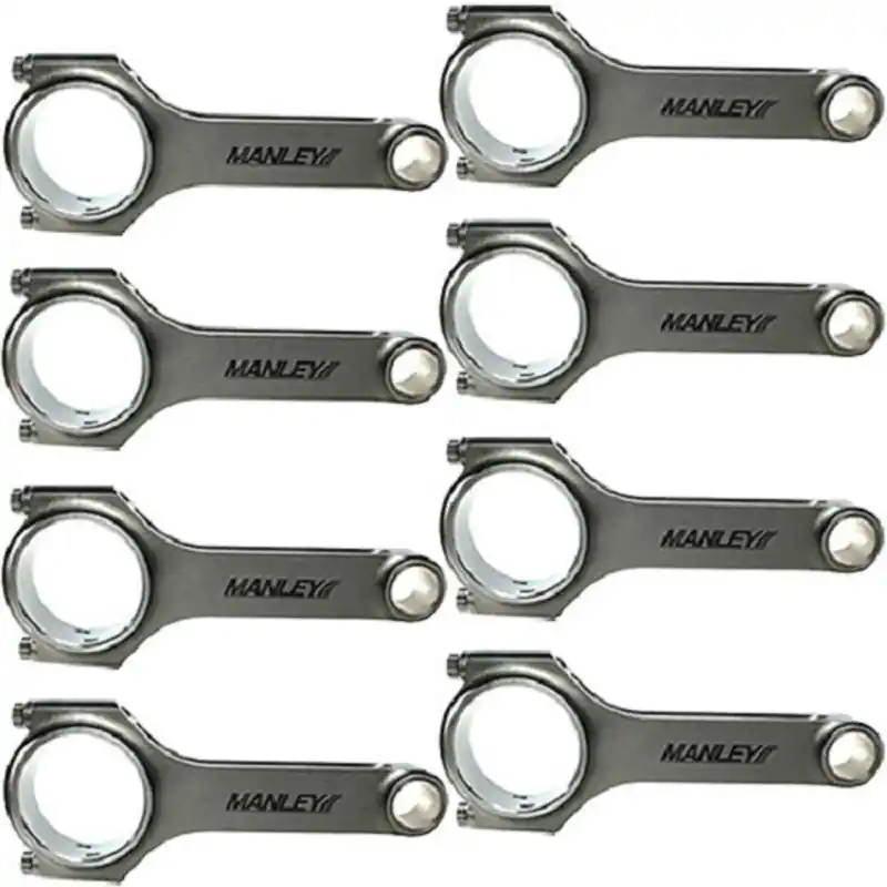 Limited Offer Manley Ford 4.6L Modular/5.0L V-8 22mm Pin Forced Induction Pro Series I Beam Connecting Rod Set