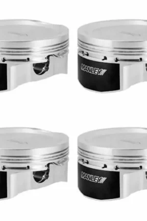 Viral Manley Subaru EJ257 99.75mm +.25mm Bore 8.5:1 Dish Platinum Series Piston Set with Rings