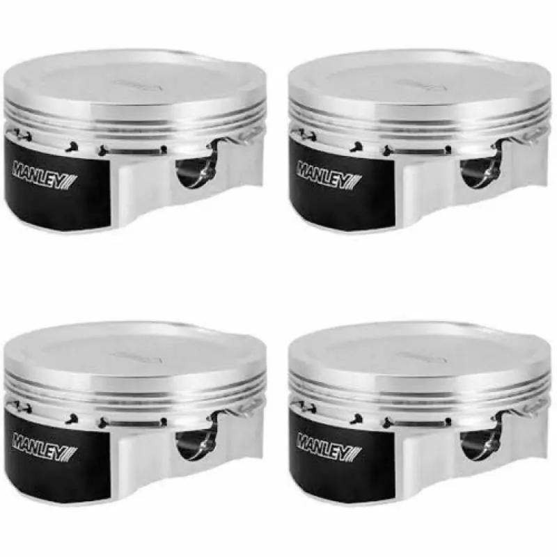 Viral Manley Subaru EJ257 99.75mm +.25mm Bore 8.5:1 Dish Platinum Series Piston Set with Rings