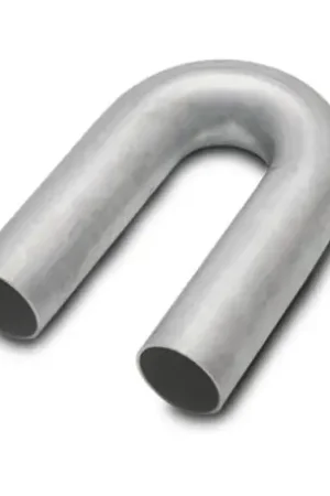 Vibrant 180 Degree Mandrel Bend 1.875in OD x 6in CLR 304 Stainless Steel Tubing Same Day Shipping
