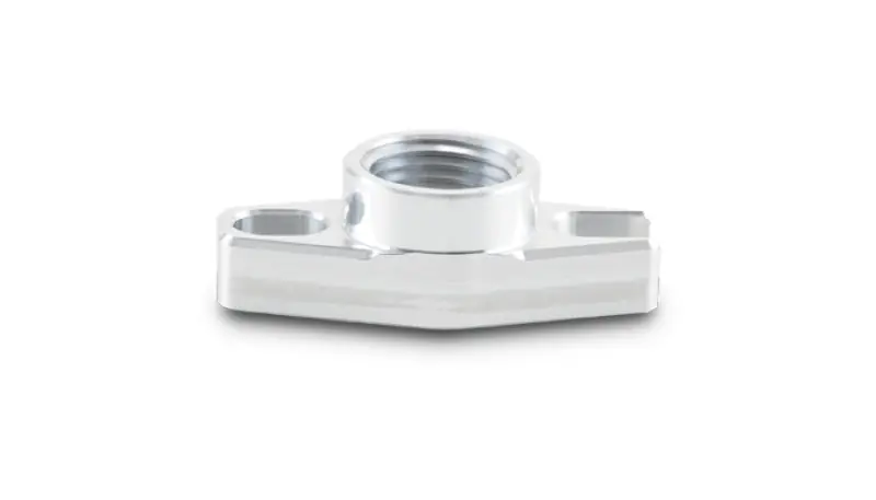 Vibrant 1/2in NPT Female 1.5in to 1.75in Bolt Hole Oil Drain Flange w/Crowfoot Markdown
